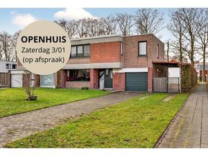 Woning met tuin  bijgebouw & carport in groen Sint-Michiels
