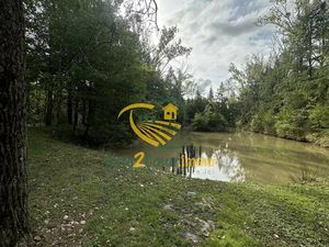 Superbe terrain de 10 477 m² avec étang et cabanon