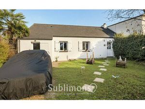 Charmante maison de plain-pied récente avec jardin clos