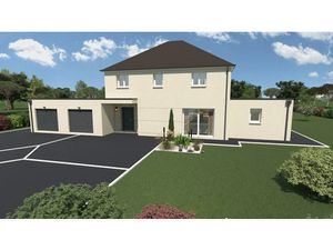 Vente maison neuve 6 pièces 150 m² à La Croix-en-Touraine (37150)  342 500 €