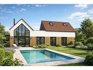 Terrain avec maison neuve à vendre