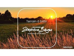 Terrain constructible viabilisé à vendre