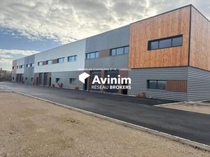 local d'activité de 840 m² à louer hsp 6m 2 portes sectionnel