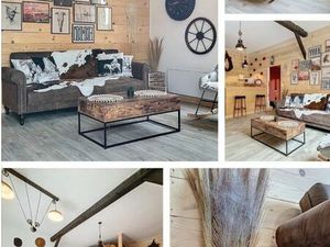 T2 55 m² – Style Western – Cour extérieure + Parking – Libre mi-janvier