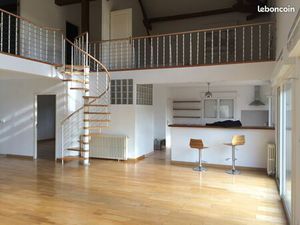 Maison Loft très lumineuse avec insert et jardin