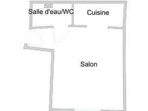 Studio 15m2 rue de la dhuis