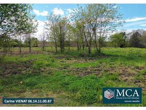Terrain constructible viabilisé à vendre
