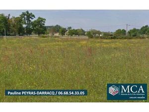 Terrain constructible viabilisé à vendre