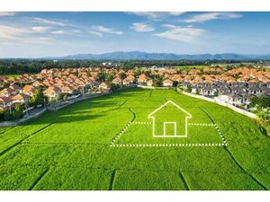 Terrain constructible viabilisé à vendre