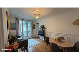 À louer – Appartement 2 pièces meublé – 37 25 m² – Paris 18ᵉ (Grande Carrière)