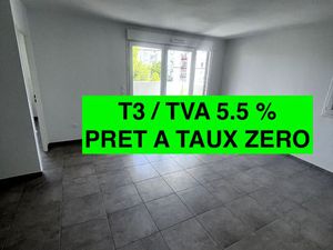 Vente appartement 3 pièces  58.00m²  Montpellier