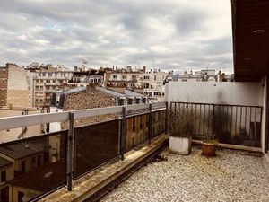 2 pièces 51 m² + terrasse 18 m² sans vis à vis  calme et lumineux.