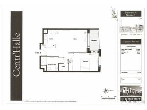 Appartement 2 pièces 47 m²