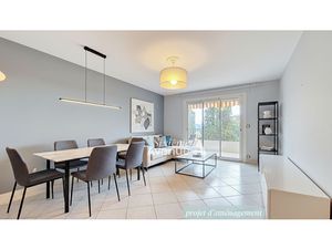 A vendre - Appartement Grasse 3 pièces de 64 m² - résidence sécurisée - garage et cave