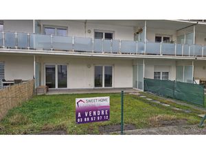 À Rixheim 2 pièces en rez de jardin dans résidence récente