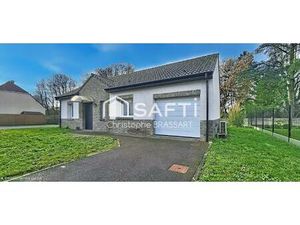 AUBIGNY-EN-ARTOIS – Maison plain-pied récente  2 chambres  jardin et garage
