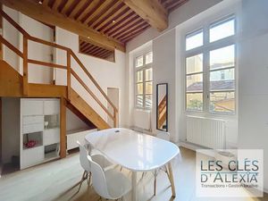 LOCATION APPARTEMENT T3 DUPLEX D'EXCEPTION - 62 m² - LYON 01