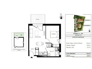 T2 neuf avec jardin - 2 parkings privatifs - Disponible 1er janvier