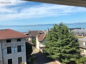 T2 avec vue panoramique Lac Léman - Cœur de ville - Location 1 à 3 mois
