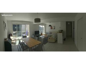 Grand T2 + garage port de vannes