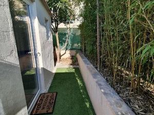 Villeneuve Loubet - Studio meublé avec un jardin clos