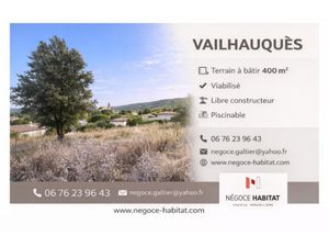 Terrain viabilisé 400m2 - Libre constructeur