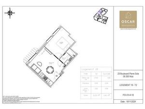 Appartement 2 pièces 31 m²