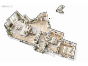 Appartement 3 pièces 73 m²