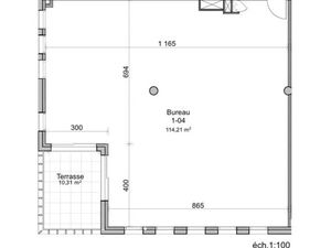 Local/bureau LOCATION Bureau 145m² Montpellier Nord proche Zone Euromédecine