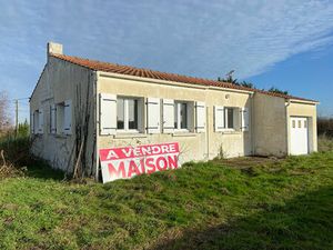 Maison St Hilaire de Riez 2 chambres et garage à rénover