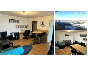 Particulier Loue T2 meublé de 42 m² entièrement rénové avec Balcon et Place de Parking sec