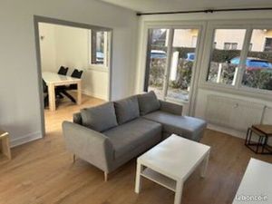 T4 Meublé en rez-de-jardin