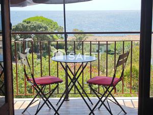 Studio vue mer + terrasse Aspretto