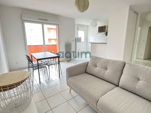 Appartement T2 meublé lumineux avec balcon