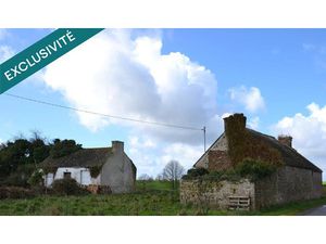 Vente maison 3 pièces 75 m² à Plouvorn (29420)  69 000 €