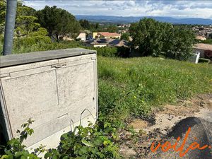 REF: VISUAL - CARCASSONNE - TERRAIN à bâtir viabilisé- Vue imprenable -