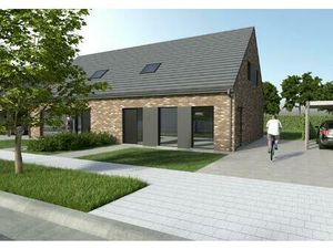 Halfopen nieuwbouwwoningen in centrum Kaprijke