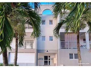 Grand T2 meublé à l’Anse-à-l’Âne avec grande Terrasse + Bons Revenus locatifs