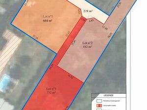 Terrain constructible viabilisé Saintes