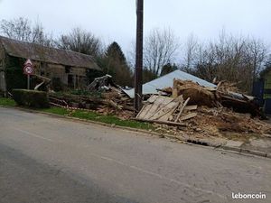 Terrain 1200m2 avec grange à restaurer