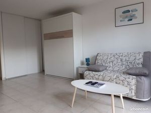 Studio 31m² avec cour et parking privatif entre les thermes et la gare
