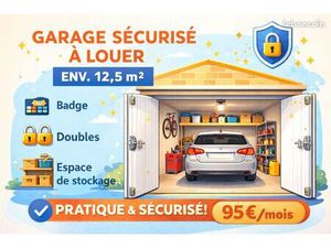 Garage fermé sécurisé – Résidence Nouveau Peyrou – Montpellier Mosson
