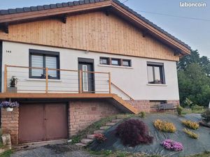 Maison - 4 pièces - avec terrain clôturé