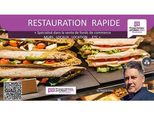 69200 VENISSIEUX - RESTAURANT  RESTAURATION RAPIDE  SNACK