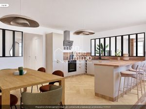 Appartement duplex T3 95m2 coeur de ville