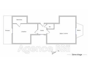 Vente appartement 2 pièces 38m2 Paris 14eme (75014) - 429000 € - Surface Privée