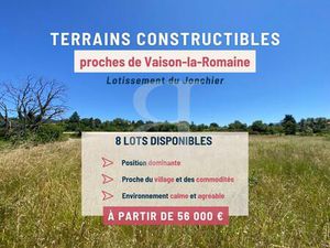 Terrains à vendre proche de Vaison la Romaine - Exclusivité
