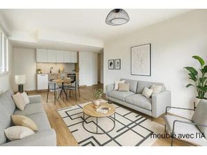 Grand F4 neuf en rez-de-jardin avec 200 m² de jardin et cave