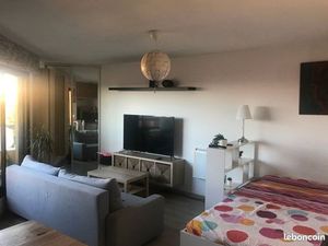 Studio T1 meublé – 35 m² avec balcon et parking