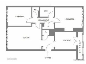 Appartement T3/4 Notre Dame Limite / parc Kalliste